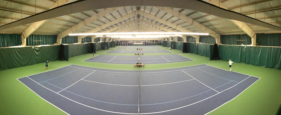 Indoor tennis court