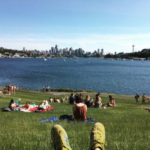 @ppfuentes @ Gas Works Park "This is #Seattle"