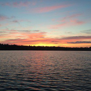 @sarahchan215 @ Green Lake Park "Friday evening run at Green Lake. Such a gorgeous sunset. #Seattle #seenonmyrun #nofilter"
