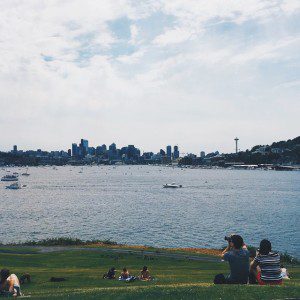 @booshoe37 @ Gas Works Park "This is my happiest of places. ❤️ #GasWorksPark #Seattle #Home"
