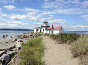 West Point Lighthouse in Discovery Park