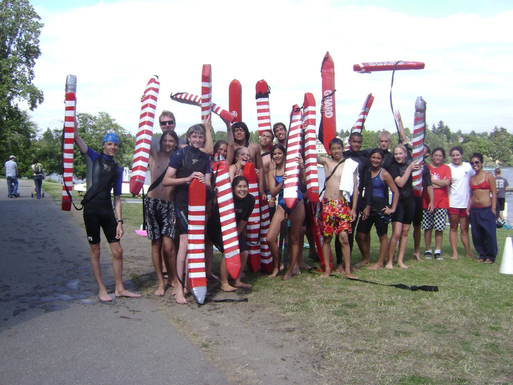 Lifeguard training team
