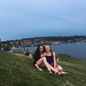 Girls at Gas Works Park