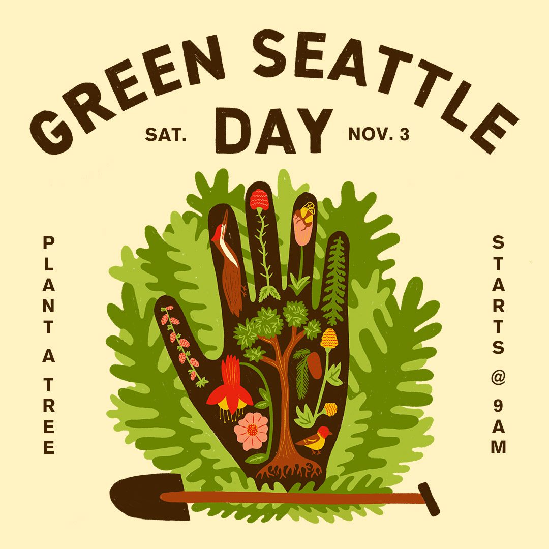 Green Seattle Day is Nov. 3 sign up in advance to volunteer at park sites across Seattle Parkways