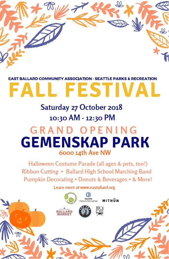 Community invited to celebrate the new Gemenskap Park Oct. 27 - Parkways