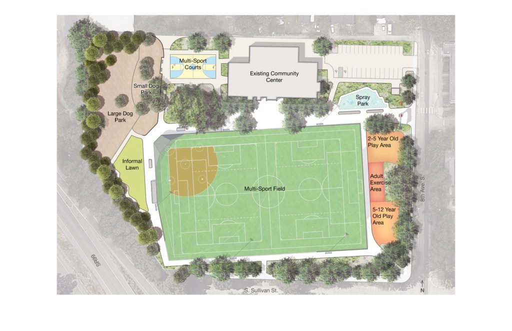 Community Invited To Participate In South Park Community Center Site 