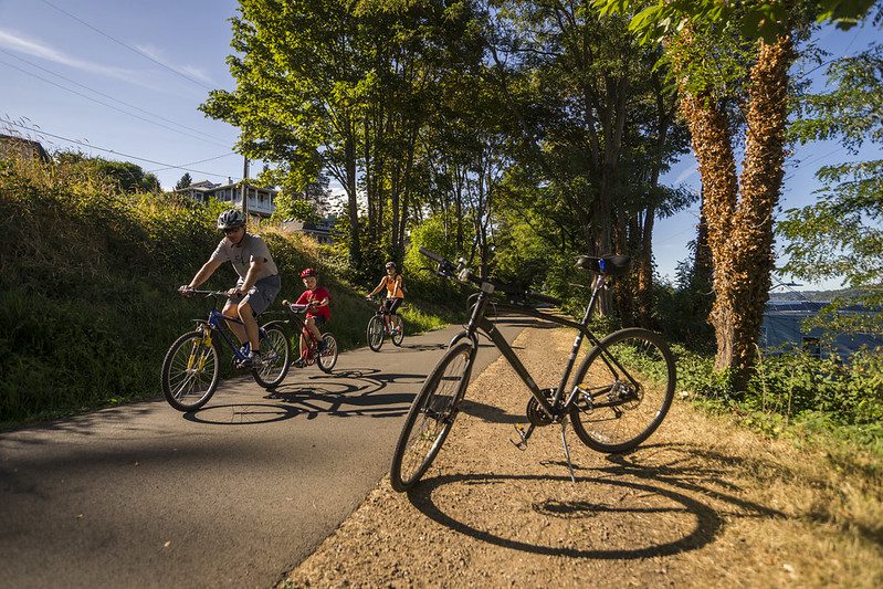 Construction on the Burke-Gilman Trail near Sand Point neighborhood begins September 8